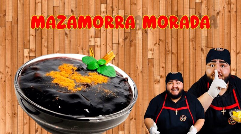 receta de mazamorra morada