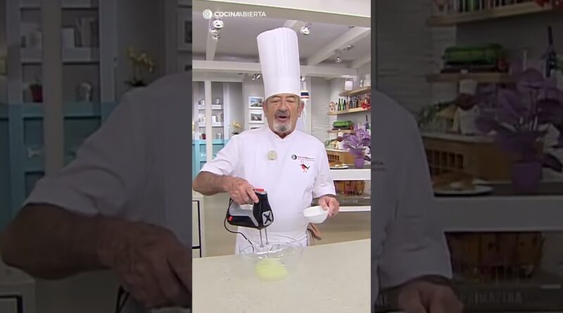 receta de merengue crocante