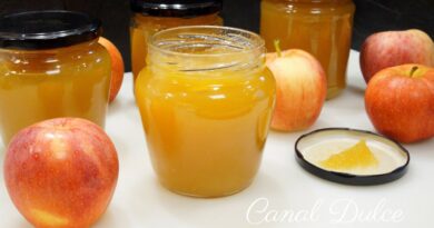 receta de mermelada de manzana