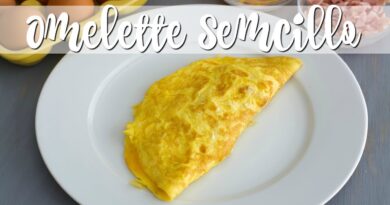 receta de omelet de huevo