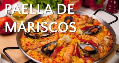 receta de paella de marisco