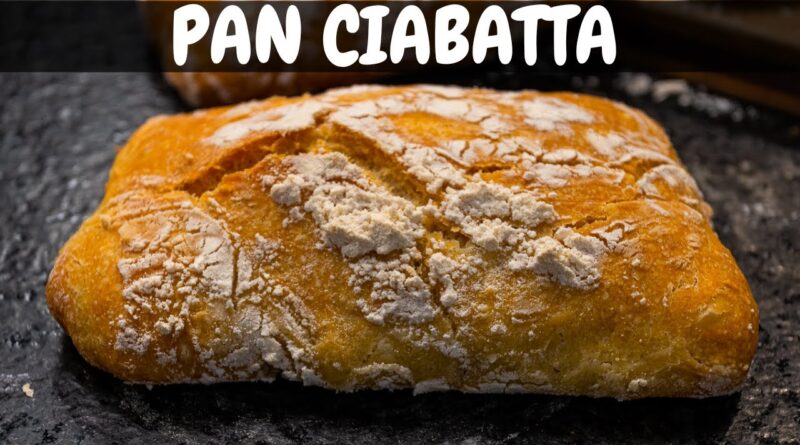 receta de pan ciabatta