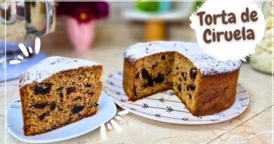 receta de pastel de ciruela