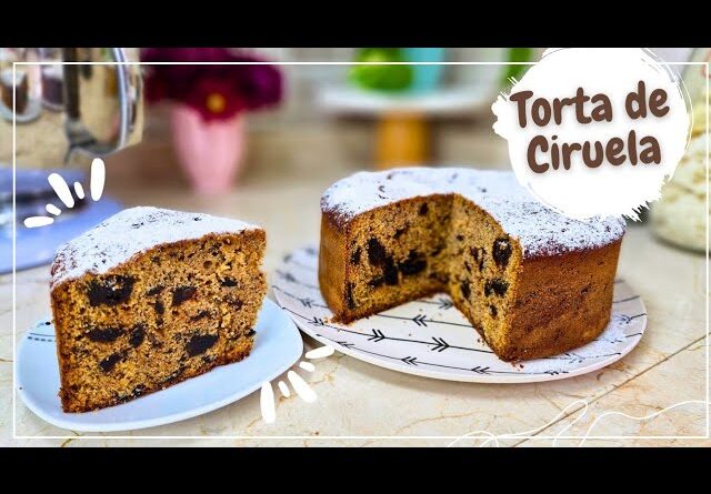 receta de pastel de ciruela