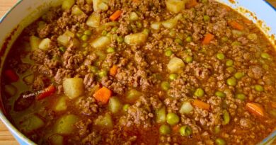 receta de picadillo de res