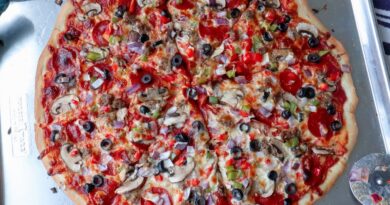 receta de pizza suprema