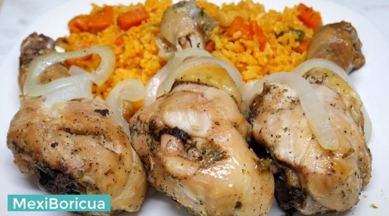 receta de pollo al vapor