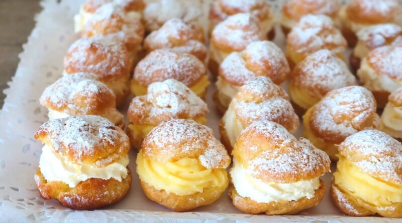 receta de profiteroles