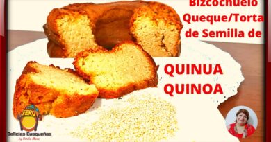 receta de queque de quinua