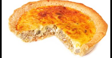 receta de quiche de alcachofa