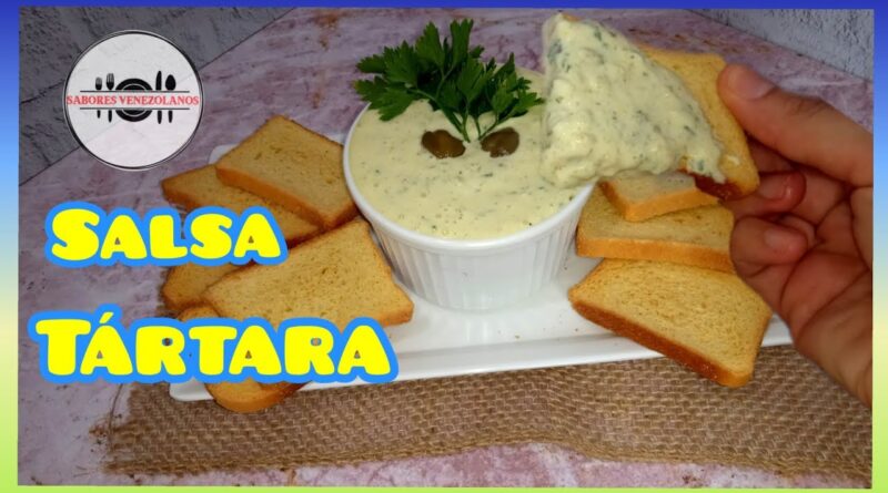 receta de salsa tartara venezolana