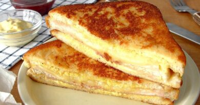 receta de sandwich montecristo