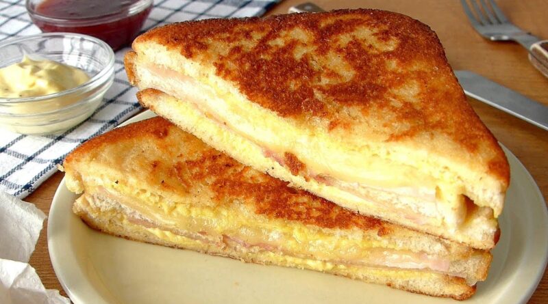 receta de sandwich montecristo