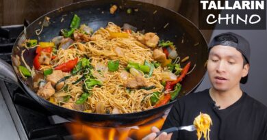 receta de tallarin saltado chino