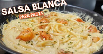 receta de tallarines blancos