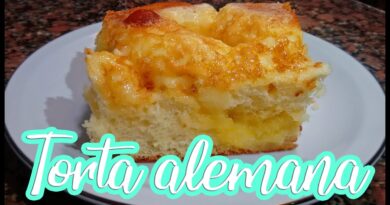 receta de torta alemana