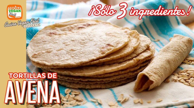 receta de tortilla de avena