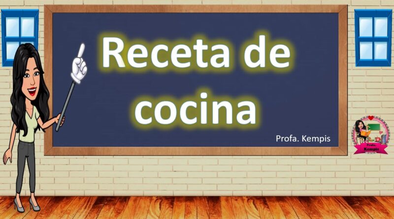 instructivo de receta de cocina