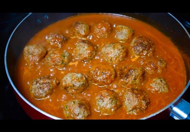 receta de albondigas de res