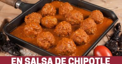 receta de albondigas en chipotle