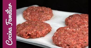 receta de amburguesa
