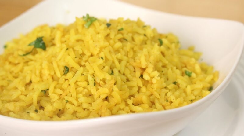 receta de arroz amarillo