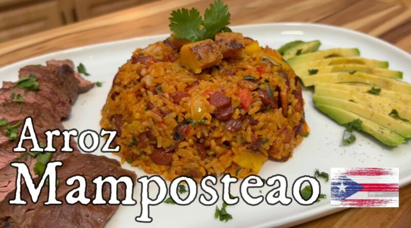 receta de arroz mamposteao