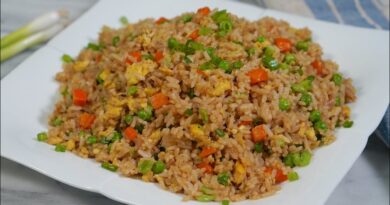 receta de arroz salteado