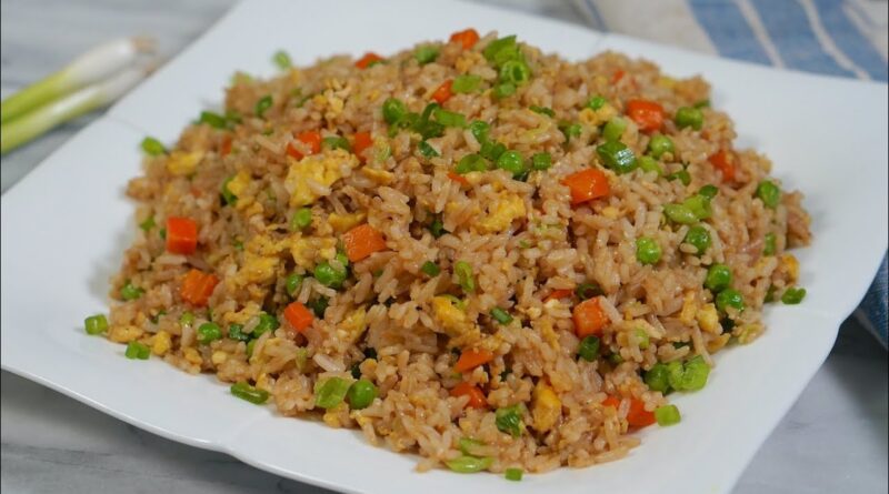 receta de arroz salteado