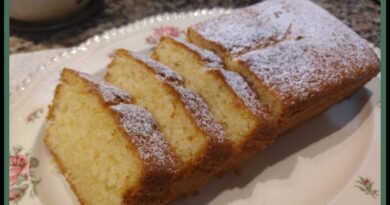 receta de budin de vainilla