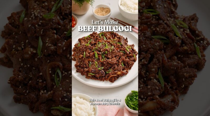 receta de bulgogi