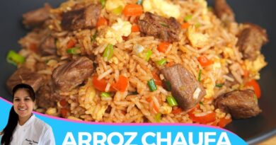 receta de chaufa de carne