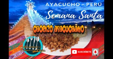 receta de chorizo ayacuchano
