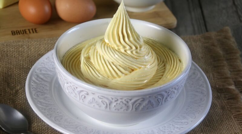 receta de crema francesa