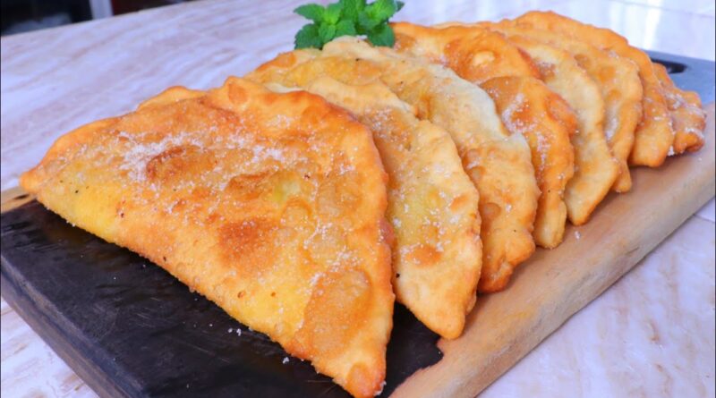 receta de empanadas dulces fritas