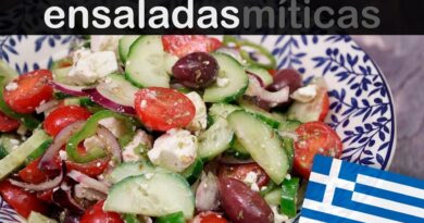 receta de ensalada griega