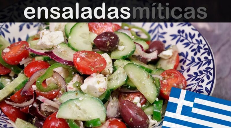 receta de ensalada griega