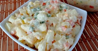 receta de ensalada rusa
