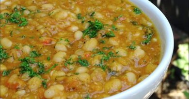 receta de frijoles blancos