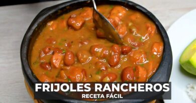 receta de frijoles rancheros
