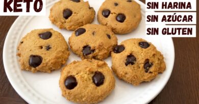 receta de galletas keto