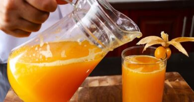 receta de jugo de aguaymanto
