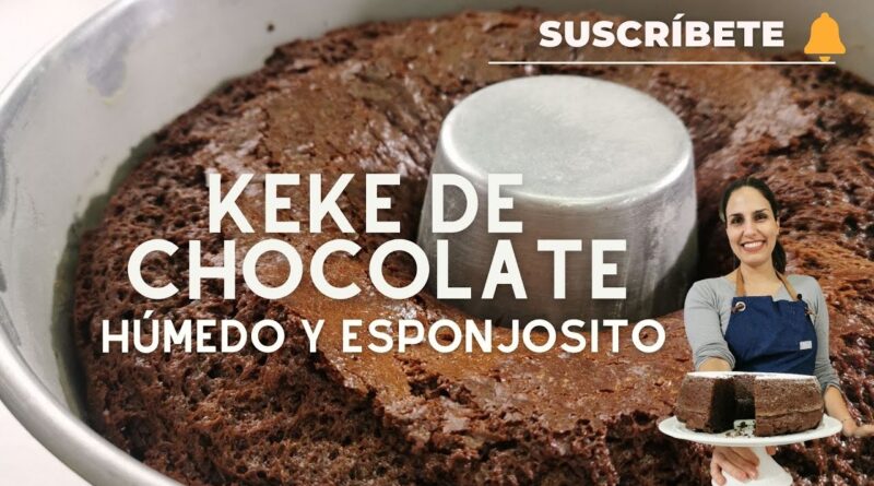 receta de keke de chocolate