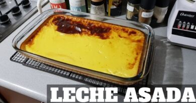 receta de leche asada
