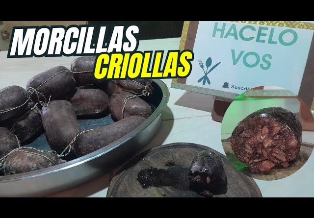 receta de morcilla criolla