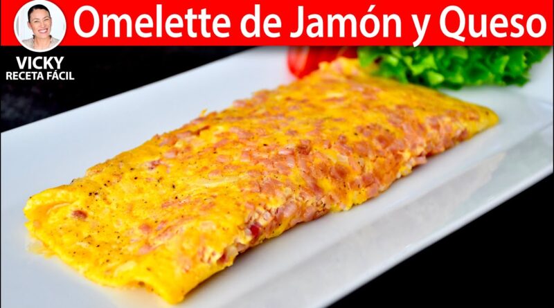 receta de omelette de queso