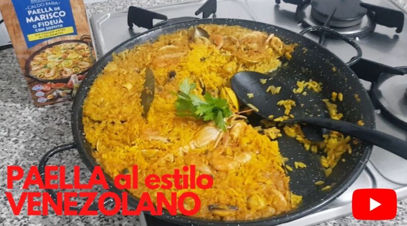 receta de paella venezolana