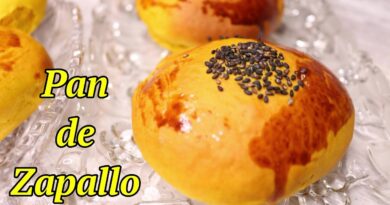 receta de pan de zapallo