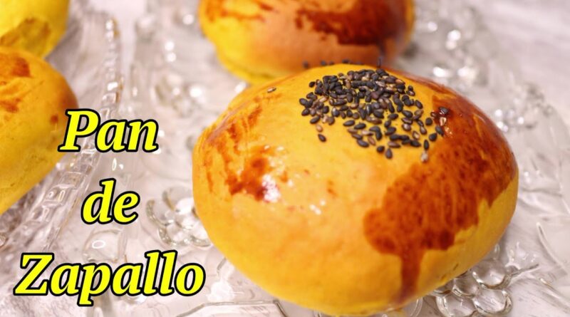 receta de pan de zapallo