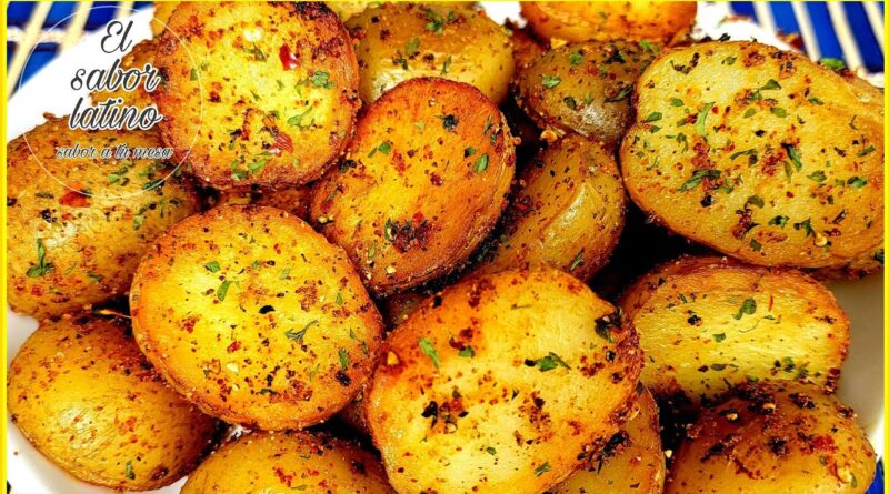 receta de papas doradas